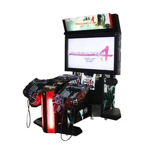 Threeplus-máquina de juego de disparos para entretenimiento, simulador de pistola de arcade the House of The Dead 4