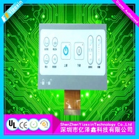 Clavier à membrane personnalisé pour contrôleur de réfrigérateur, clavier à membrane pour refroidisseur industriel