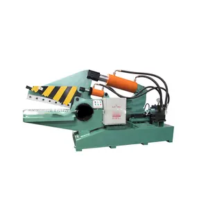 cnc hydraulic guillotine hand scrap metal alligator rebar cutting shears