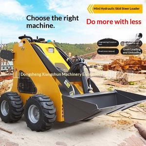 รถตักล้อยางขนาดเล็กสำหรับตกแต่งภายใน งานเกษตรกรรม งานก่อสร้างอเนกประสงค์ และทำความสะอาดขยะ - Product Image 5