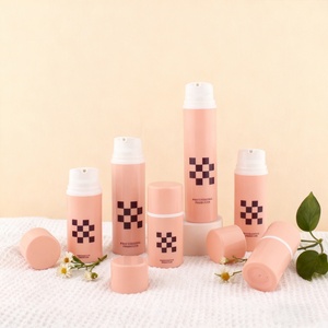 Flacon pompe sans air en plastique PP de luxe pour cosmétiques et soins de la peau, vide, pour crème, 30 ml, 50 ml, 80 ml, 100 ml, 120 ml, 150 ml - Product Image 1