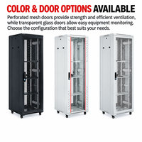 Armoire de serveur réseau standard 19 pouces personnalisée en usine, OEM ODM, taille et couleur sur mesure pour équipement réseau et centre de données