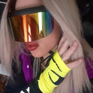 Gafas de Sol Deportivas Light Shade Eyewear MP4143, de una Pieza, Extra Grandes, con Protección Facial, Antipolvo y Antivaho - Product Image 4