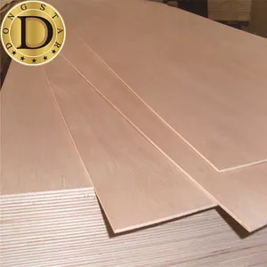 Dongstar Wood 3mm Construction Plywood Sheet 18mm Pine Veneer Plywood Sheet 18mm Low Prices for Building construction