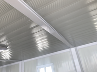 Maison conteneur détachable professionnelle préfabriquée de 20 pieds entièrement meublée maison conteneur sur le chantier bureau maison conteneur prête à l'emploi