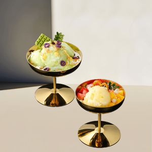 Copa de Acero Inoxidable 304 Moderna al por Mayor para Hielo y Pudín, Ideal para Bolas de Nieve, Ensaladas, Postres, Snacks, Parfaits, Sundae y Trifle Elegantes - Product Image 3
