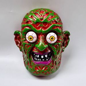 Máscaras de miedo de Halloween de diseño avanzado que incluyen Weird Spring Eye System Horror Payaso Cosplay Hell Messenger Máscara aterradora - Product Image 3