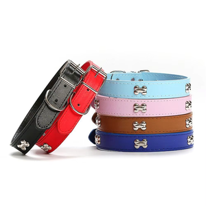 <strong>Factory</strong> Direct Sale Stocked Small Dog <strong>Puppy</strong> Teddy Pomeranian <strong>Collar</strong> Cat Necklace Leather Dog <strong>Collar</strong> - Product Image 3