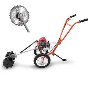 Oferta Especial: Desbrozadora de 2 Ruedas y 2 Tiempos, Máquina Cortacésped para Jardín y Césped - Product Image 5