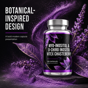 Nouvelles capsules de vitamines prénatales naturelles Vitex Chasteberry Myo-Inositol Ratio pour le soutien de la fertilité et de l'immunité, personnalisables - Product Image 5