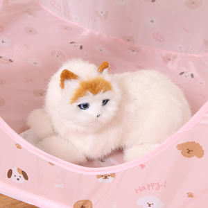 Tente pliable pour animaux de compagnie à 3 trous, tunnel sûr et solide pour chats, pliable, facile à transporter, <span class=keywords><strong>maison</strong></span> pour chats d'intérieur, chatons en train de jouer - Product Image 4