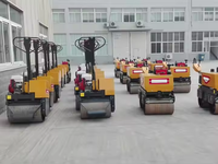 Compacteur d'asphalte polyvalent de 4 tonnes XMR403, rouleau vibratoire à double tambour pour trottoirs et travaux de pavage à petite échelle