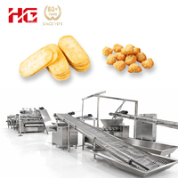 Ligne de production entièrement automatique de craquelins de riz HG 300 kg/h avec usine de transformation et machine de fabrication de Senbei japonais
