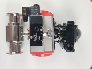 Haoye bền khí nén phát hành nhanh chóng bóng Van điện từ giới hạn chuyển đổi tùy chỉnh cho hóa chất dầu khí ngành công nghiệp Sản phẩm OEM - Product Image 5