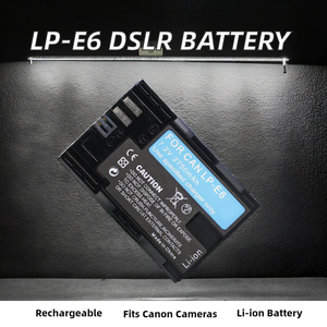New <span class=keywords><strong>LP</strong></span>-E6 máy ảnh Pin cho Canon EOS 6D 60D 70d 80D r7r6 5D3 DSLR giải mã nhà sản xuất bán buôn trực tiếp từ nhà máy - Product Image 2