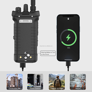 جهاز لاسلكي SQ-8500 بقوة 20 واط ذو مدى طويل مع تقليل الضوضاء، راديو لاسلكي بمنفذ Type-C، جهاز إرسال لاسلكي محمول باليد ببطارية 5800 مللي أمبير في الساعة ذو اتجاهين وذو مدى طويل - Product Image 5