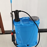 Semprotan Tekan Manual 16L Bahan PE Tahan Lama, Hemat Tenaga untuk Penyemprotan Pestisida Pertanian