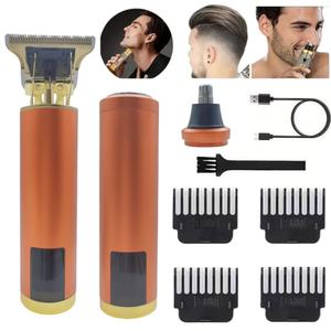 Recortadora de pelo Digital T9 3 en 1 para hombres, pelo de aceite multifuncional para cortadora y afeitadora con fuente de alimentación USB para uso doméstico - Product Image 3