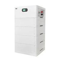 Tout en un Stack10kwh 48v 51.2v 100ah 200ah 300ah boîtier de batterie byd batterie lithium-ion haute tension système de stockage d'énergie
