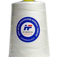 Fil à coudre 100 % polyester filé, haute ténacité, antistatique, respirant, pour confection de vêtements, textiles de maison, projets d'artisanat et broderie – Prix usine