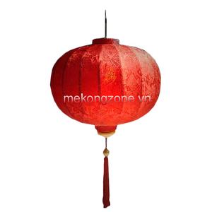 Oriental Handcrafted Silk & <b>Bamboo</b> <b>Lantern</b> Eco-Friendly Round Shape Home Decoration - Product Image 5