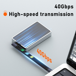 <span class=keywords><strong>Cable</strong></span> <span class=keywords><strong>USB</strong></span> 4.0 Tipo-<span class=keywords><strong>C</strong></span> FPC de 240W con Carga Súper Rápida, Transmisión de 40Gbps, Proyección de Pantalla HD 8K60Hz, <span class=keywords><strong>Cable</strong></span> <span class=keywords><strong>Corto</strong></span> Flexible <span class=keywords><strong>USB</strong></span> <span class=keywords><strong>C</strong></span> - Product Image 4