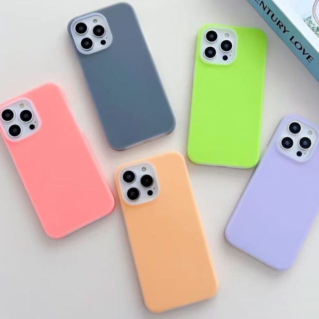 IDEAL Factory Jelly Silicone Phone Case for iPhone 17 16 15 Pro Max Air Shockproof Wholesale Silicone Mobile Cover Android