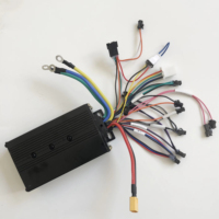 48v 60v 30A * 2 45A * 2 60v 72v 50A * 2 avec LCD pour moteur 1500w 2600w 3000w 3500w 4500w Kit de contrôleur de moteur à double entraînement à onde sinusoïdale