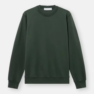 2025 nuevas sudaderas de cuello redondo de algodón de gran tamaño para hombres, logotipo Premium, patrón sólido, diseño personalizado para la temporada de otoño - Product Image 4