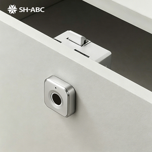 Serrure de tiroir à empreinte digitale, serrure de sécurité électronique intelligente intégrée pour armoire, classeur, armoire à chaussures, rangement - Product Image 3