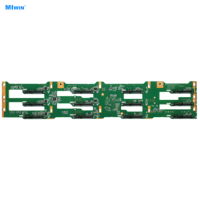 Backplane per Dischi Rigidi 2U 12 Slot con Logo Personalizzato, Fornitura del Produttore, Espansione per Dischi Rigidi SAS/SATA 12Gb, Backplane per 12 Bay 2U