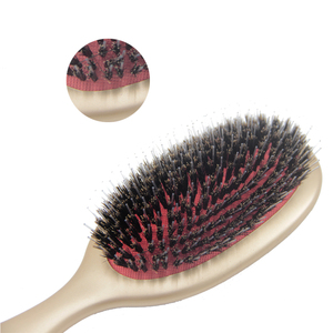 Cepillo Desenredante Impermeable de ABS con Cerdas de Jabalí para Extensiones de Cabello y Pelucas, Uso Comercial y de Salón, con Logotipo Personalizado - Product Image 2