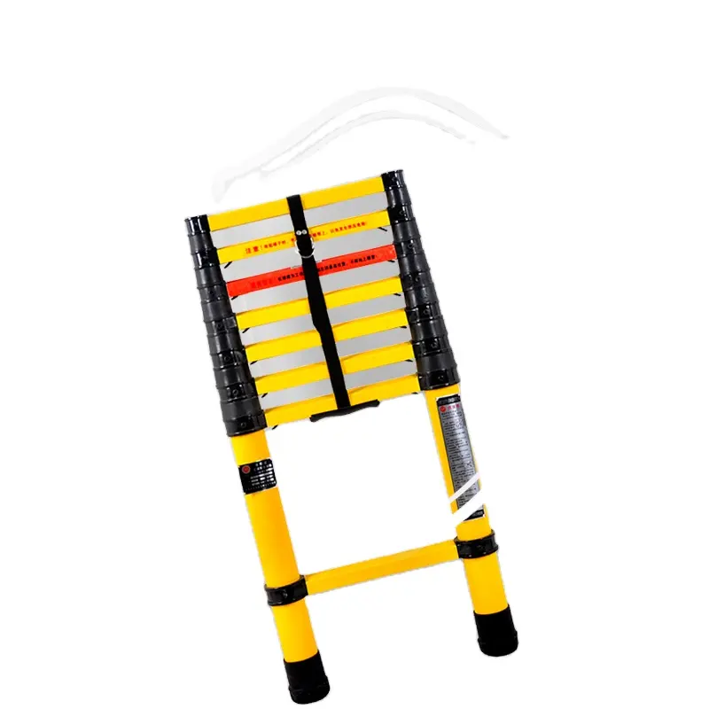 Top supplier of insulated expansion ladder glass fiber household solid ladder