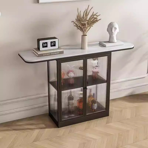 Armoire de rangement murale en <span class=keywords><strong>fer</strong></span> <span class=keywords><strong>forgé</strong></span>, style minimaliste moderne, pour les couloirs d'hôtel, les entrées latérales, design métallique décoratif - Product Image 5