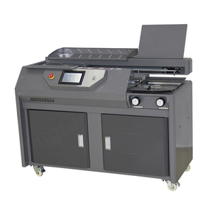 Disen DSO-G60E Industrial A3/A4 Small Size Hot Melt Glue Book <b>Binding</b> <b>Machine</b> Touch Screen Control Electricity 60mm Thickness - Product Image 2