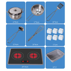 <span class=keywords><strong>Cocinas</strong></span> De Juguete educativas Montessori, cocina grande moderna, cocina De madera, juego de simulación, juguetes De cocina para niños y niñas - Product Image 5