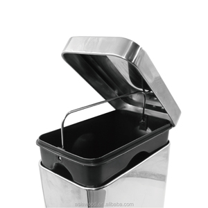 Rose <strong>Gold</strong> square Step <strong>Bins</strong> Bathroom Pedal <strong>Bin</strong> Waste <strong>Bin</strong> - Product Image 2