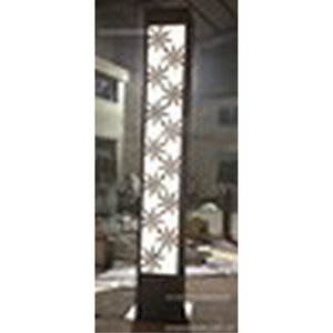 Lampe de jardin en fer avec abat-jour en verre, luminaire extérieur LED non amovible pour l'éclairage de jardin - Product Image 2