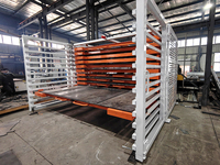 Aceally Pulverbeschichtetes Metallblechregal Hochbelastbares Mehrstöckiges Metallblechregal
