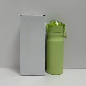 stainless steel water bottle with straw water bottle leak proof sipper lid <b>condensation</b> free, stainless steel double wall - Product Image 6