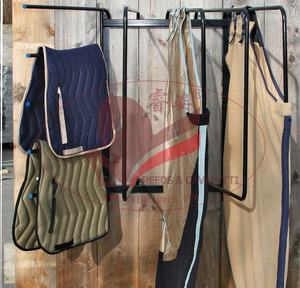 Anches professionnel Stable 6 barres support de couverture plein cadre tuyau cheval vêtements support de stockage équipement équestre cintre - Product Image 1