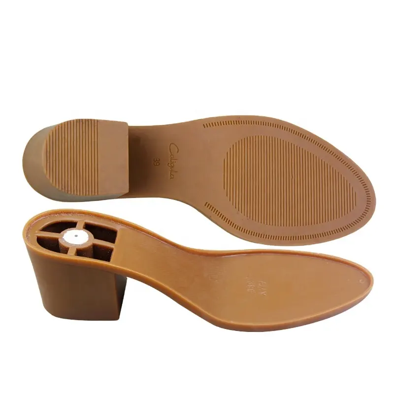 TPU high heel sandals sole, wholesale ladies causal shoes soles
