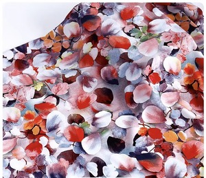 140gsm <b>100</b>% Rayon Slub Woven Breathable Digital Print <b>Fabric</b> <b>100</b>% <b>Viscose</b> Rayon Challis for Girls and Boys Casual Shirt - Product Image 2