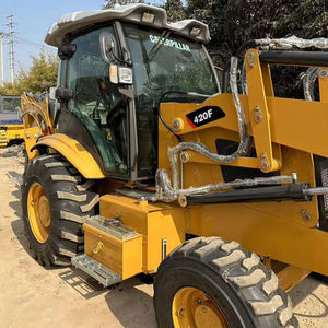 Excavatrice sur roues Caterpillar 420F d'occasion certifiée CE, haute performance, mini, excellent état, moteur et boîte de vitesses d'occasion - Product Image 1