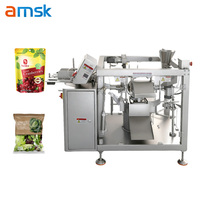 Machine d'emballage entièrement automatique pour sachets préformés, avec pompe de scellage, pesage et remplissage pour Doypack, sachets plats à fermeture éclair, granulés, liquides et pâtes