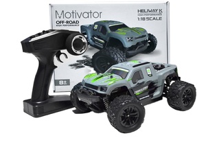 Nouveau modèle transfrontalier de voiture télécommandée à l'échelle 1:18, ensemble de blocs de construction, modèle <span class=keywords><strong>Bigfoot</strong></span> tout-terrain haute vitesse à quatre roues motrices, jouet pour - Product Image 1