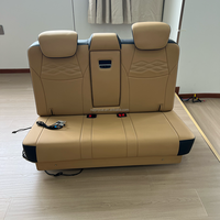 Canapé-lit de luxe pour banquette arrière de van, siège inclinable à 180°, accoudoir tactile, chauffant et ventilé pour Mercedes Vito Sprinter Alphard