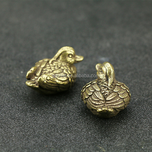 Embout en cuivre pur CA329, 1 pièce à poignée en laiton antique, petit ornement, cadeau de mariage, <span class=keywords><strong>prix</strong></span> d'usine - Product Image 3