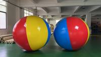 Ballon de plage gonflable en PVC personnalisé par le fabricant, équipement de jeu extérieur pour team building, HUAAO HA-stq, imprimé par transfert thermique, unisexe