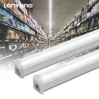 Tubos de aluminio montados en superficie de interior, tubos de tienda led integrados, acoplables, 30cm, 84cm, 45cm, 150cm, 220v, 22w, accesorios de luz led t5